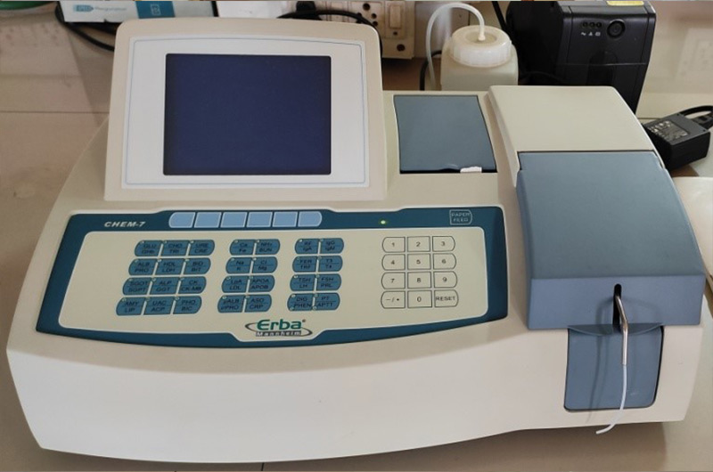 Automated Biochemistry Analyzer (Chem-7)